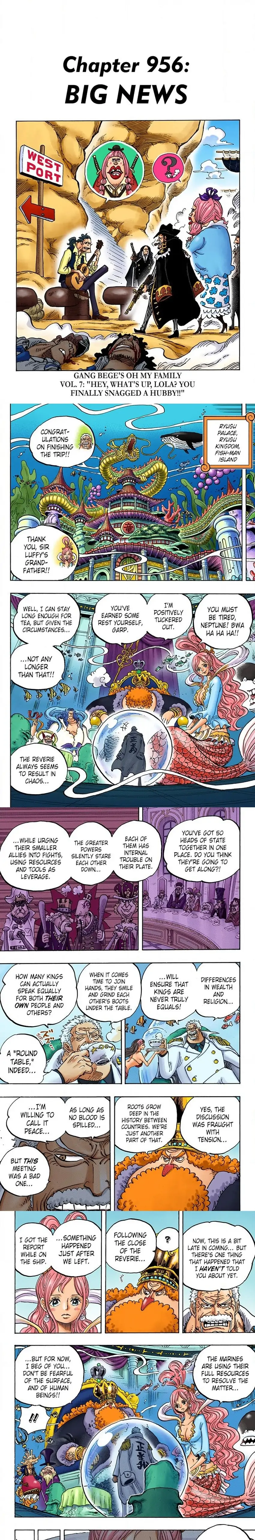 One Piece Digital Colored Chapter 956 image 1